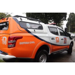 Em apenas 30 minutos, choveu em Campo Largo o equivalente a um mês